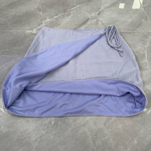 Women’s Altar’d State Wrap Side Tie Mini Skirt Small - Picture 7 of 16